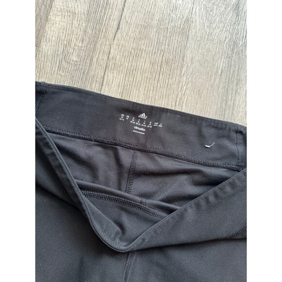 Adidas Climalite Women’s Workout Leggings Size Medium Black - Picture 3 of 4